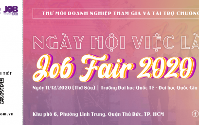 Thư mời doanh nghiệp tham gia chương trình Ngày hội việc làm – Job Fair 2020