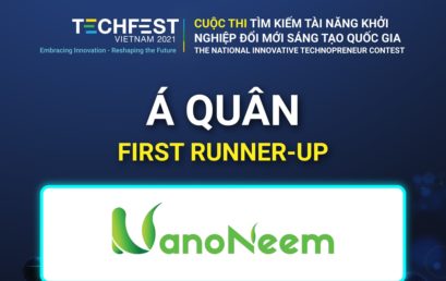 NANO NEEM PROJECT CONTINUES TO MAKE AN IMPRESSION WITH THE SECOND PRIZE OF TECHFEST VIETNAM 2021