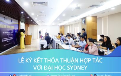 INTERNATIONAL UNIVERSITY SIGNED MOA WITH UNIVERSITY OF SYDNEY -TOP 3 RANKED AUSTRALIAN UNIVERSITY