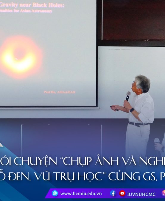 PROF. PAUL HO BROUGHT THE “BLACK HOLES AND ASTRONOMY” TO INTERNATIONAL UNINVERSITY